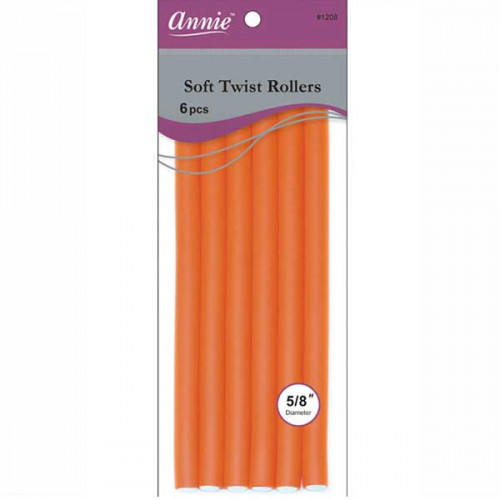 Annie Soft Twist Rollers 5/8" #1208